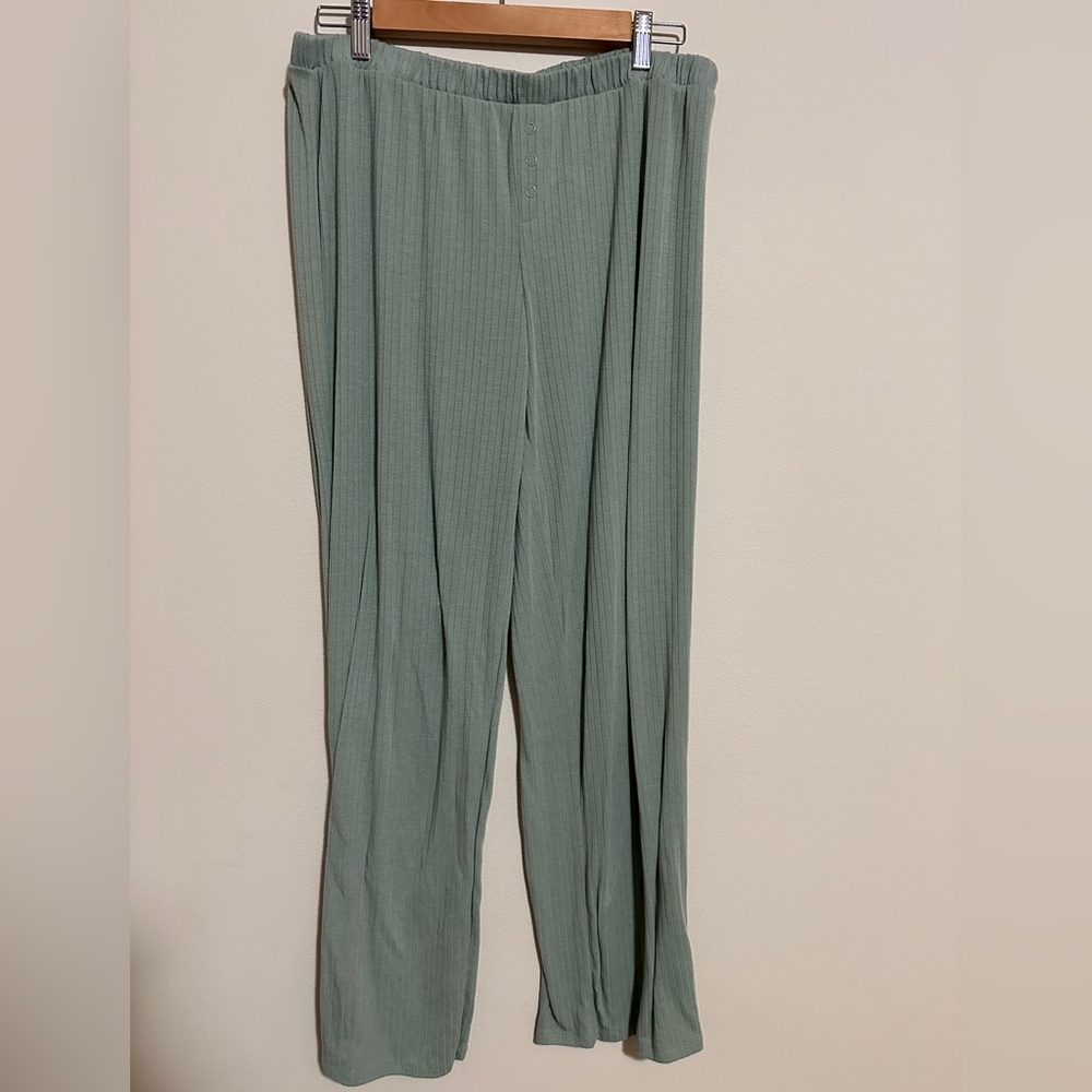 Love to lounge: Pajama Ribbed Pants
